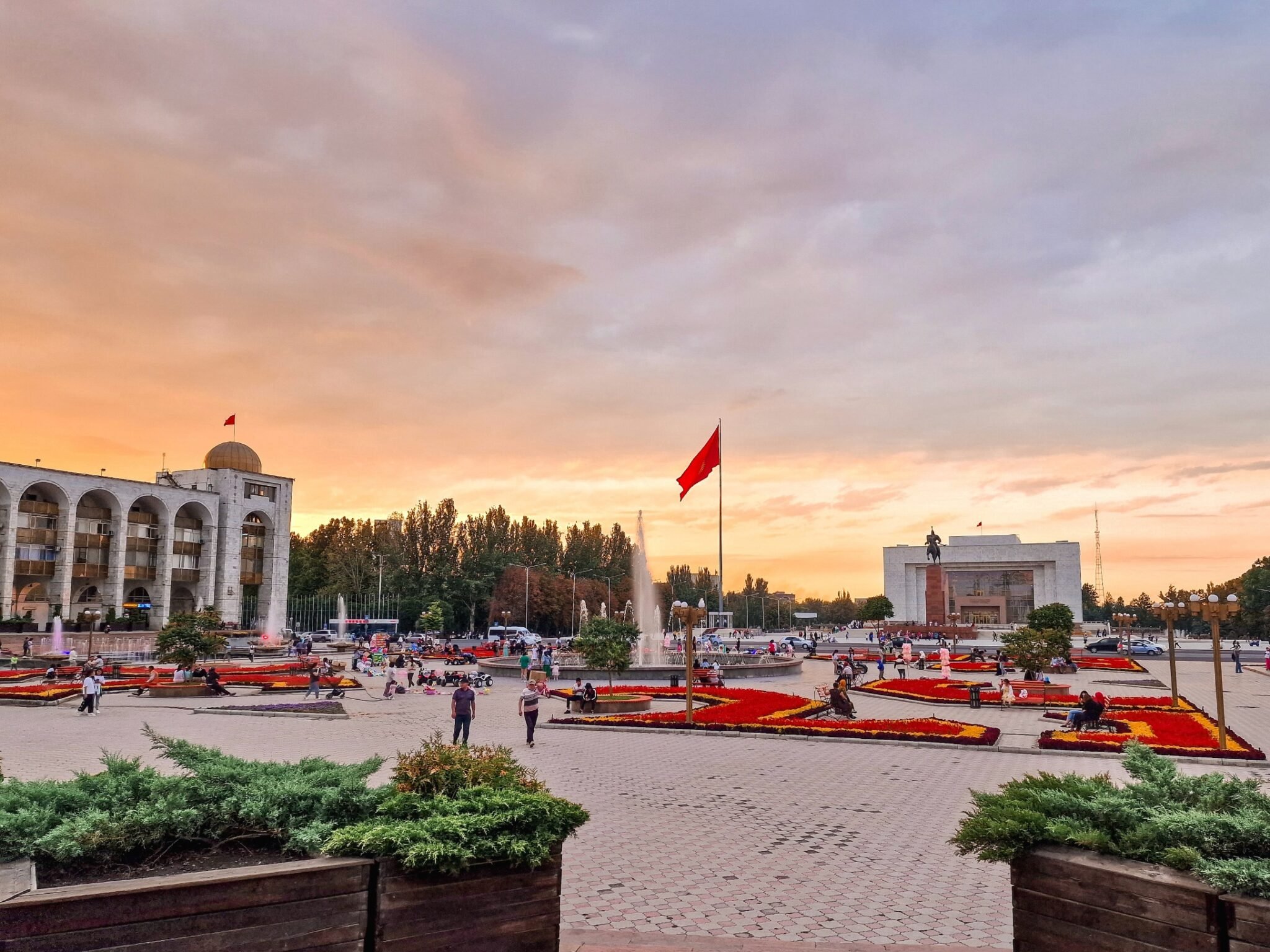 Issyk-Kol-Rundreise in 6 Tagen: Natur und Kultur in Kirgisistan - TAG 1 : ANKUNFT IN BISCHKEK – ERSTE SCHRITTE IN KIRGISISTAN - Tagesfoto