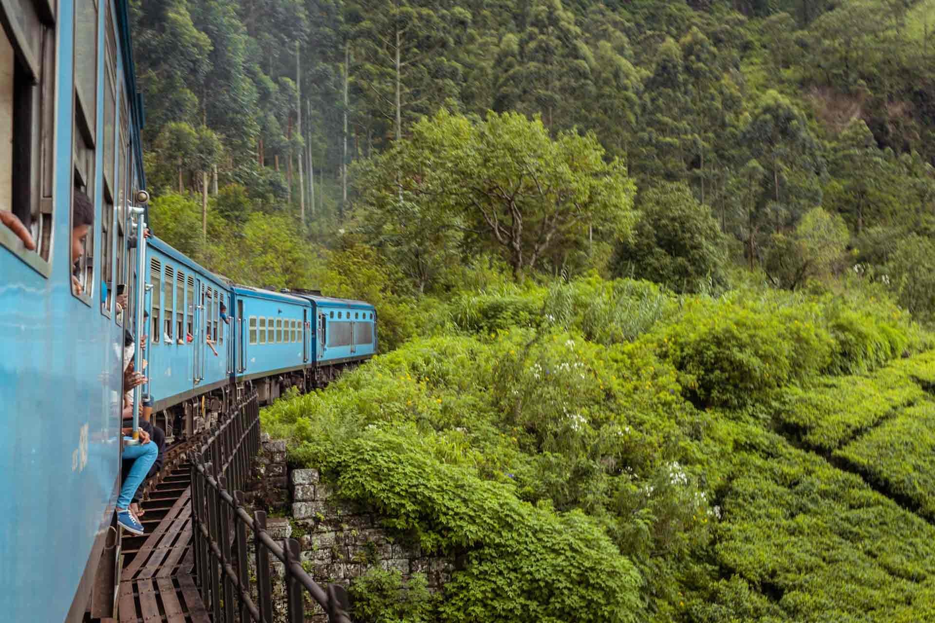 Spirituele reis naar Sri Lanka - Kandy naar Nuwara Eliya en Haputale (per trein) - Kandy a Nuwara Eliya et Haputale (en train)