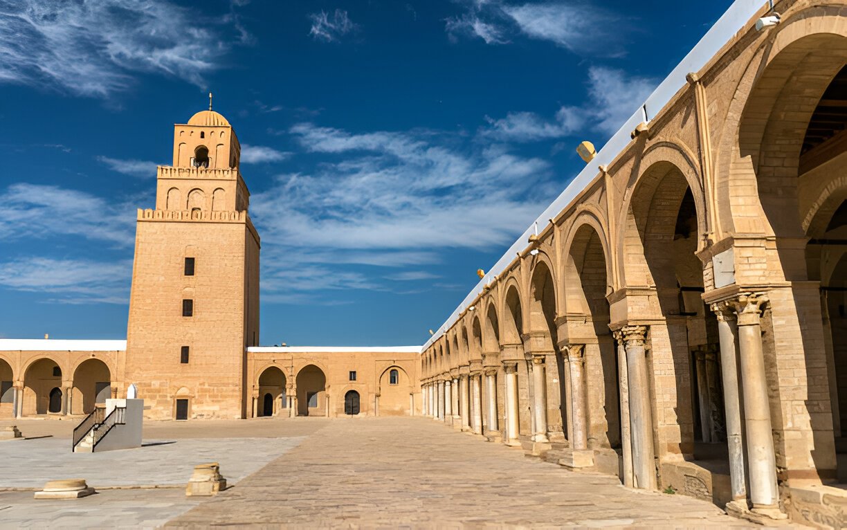 Tesouros da Tunísia: 6 dias entre o Mediterrâneo e o deserto - Kairouan e Tozeur - Mosquée de Kairouan