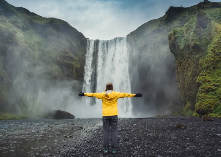 Randonnée sur glacier emblématique, Côte Sud et cascades - Excursion d'une journée - Cascade de Seljalandsfoss - Photo du jour