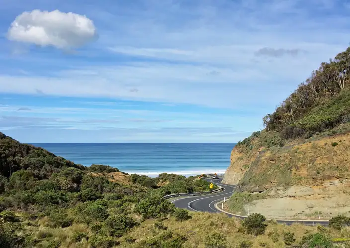 Alquiler de furgonetas camper - La Gran Carretera Oceánica - Hermoso Lorne - Tagesfoto