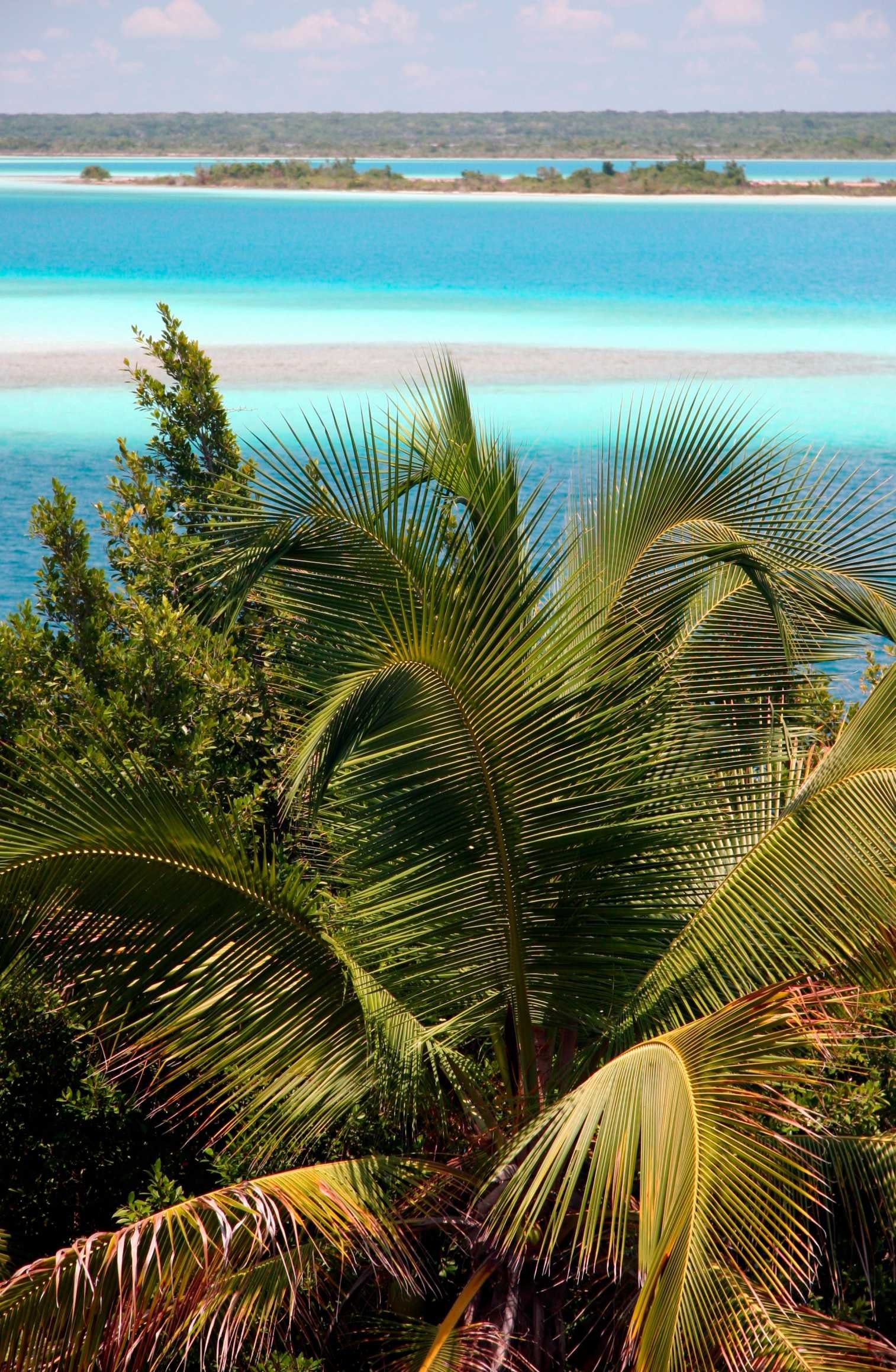 Zero-Waste-Route, Halbinsel Yucatán - Erkundung der Lagune mit sieben Blautönen - Exploration de la lagune aux sept bleus