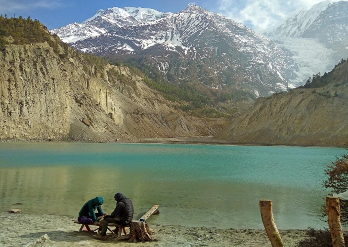 O Grande Circuito de Annapurna - Caminhada até Manang – 3540m - Foto do dia