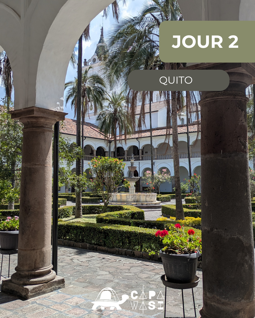 The Great Crossing of the Equator - in a small French-speaking group - THURSDAY - The historic center of Quito - Photo of the day
