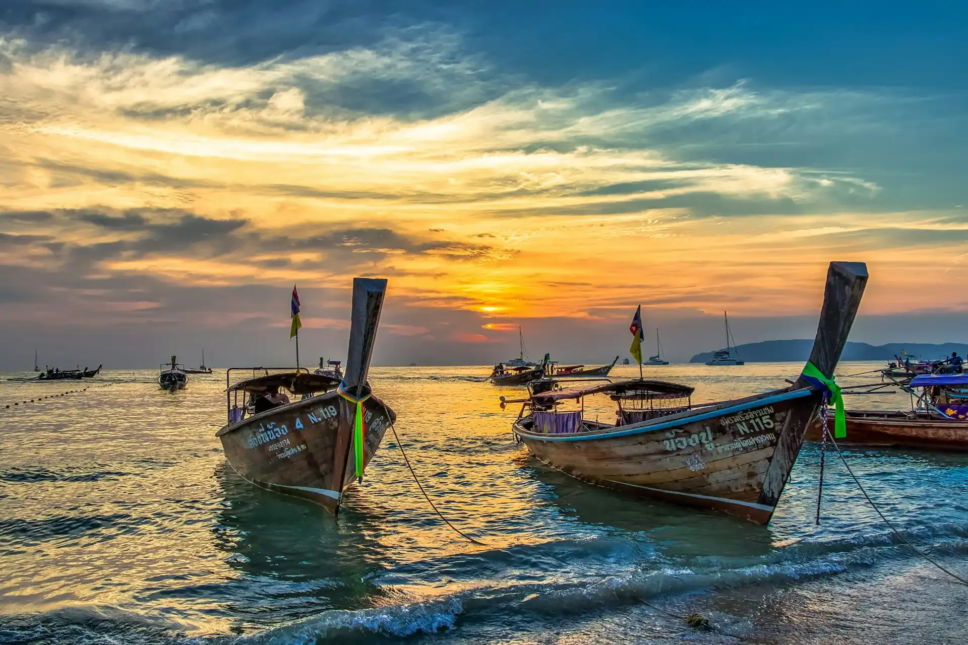 Entdeckung von Bangkok und seiner Umgebung, dann Richtung Süden des Landes, von Khao Sok bis Krabi - Faulenzen in Krabi - Tagesfoto