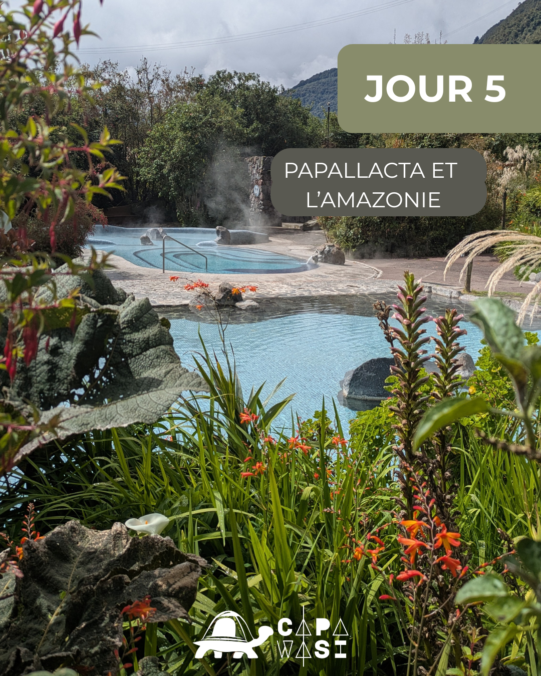 The Great Crossing of the Equator - in a small French-speaking group - Sunday - Route to the Amazon - Photo of the day