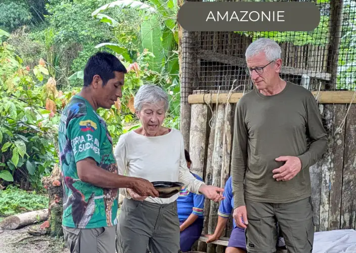 The Great Crossing of the Equator - in a small French-speaking group - MONDAY - Exploration in the jungle - Photo of the day