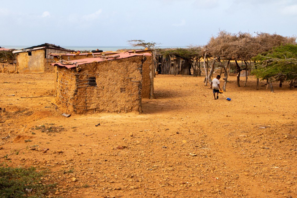 Kolumbien, von den Anden bis zur Karibikküste - La Guajira, untergebracht bei einer Wayuu-Familie - La Guajira hébergé par une famille Wayuu