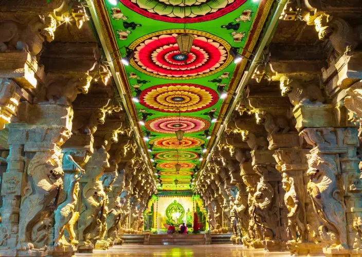 Circuit d'architecture des temples du sud de l'Inde : un voyage guidé, privé et exclusif à travers les sites du patrimoine mondial de l'UNESCO - Palais et temples de Madurai - Photo du jour