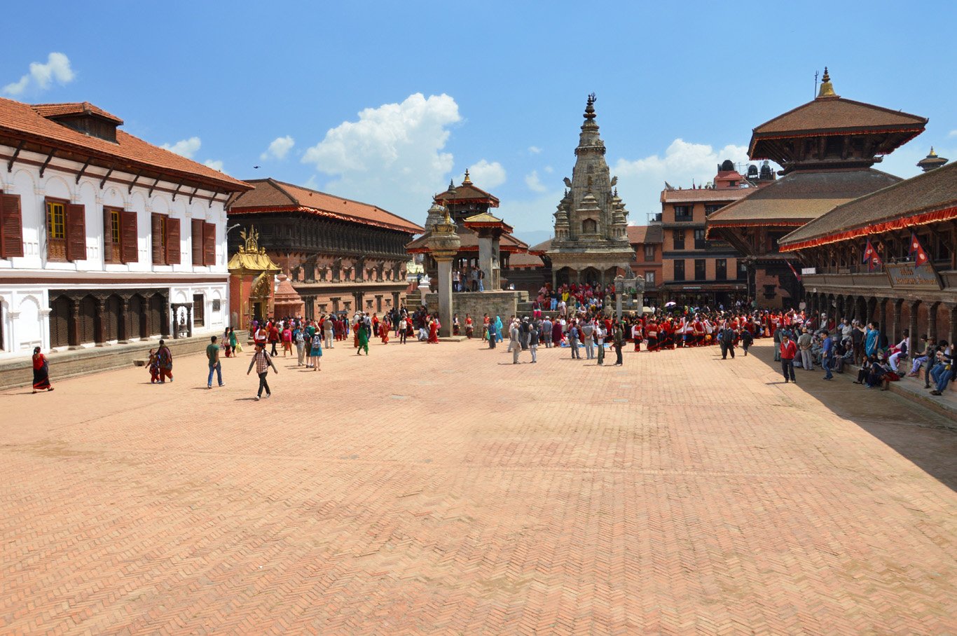 Gesichter Nepals - Antike Zivilisation der Malla-Könige - Durbar square