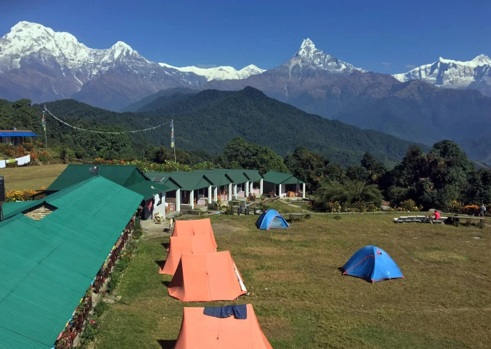 Faces of Nepal - Tranquility in the mountains - Camp