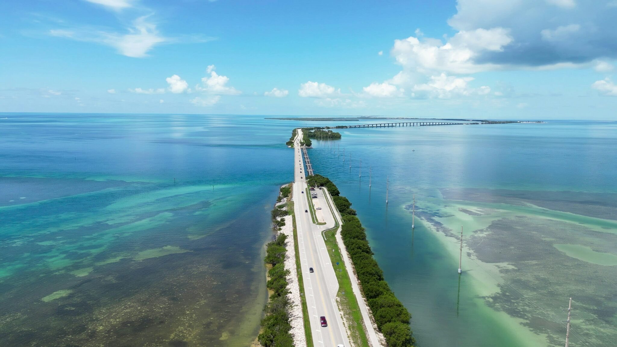 Florida met het gezin - Alligator Highway richting Key West - Foto van de dag