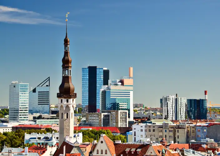 11 Tage durch die baltischen Länder - Besuch von Tallinn, einer mittelalterlichen und dynamischen Stadt - Tagesfoto