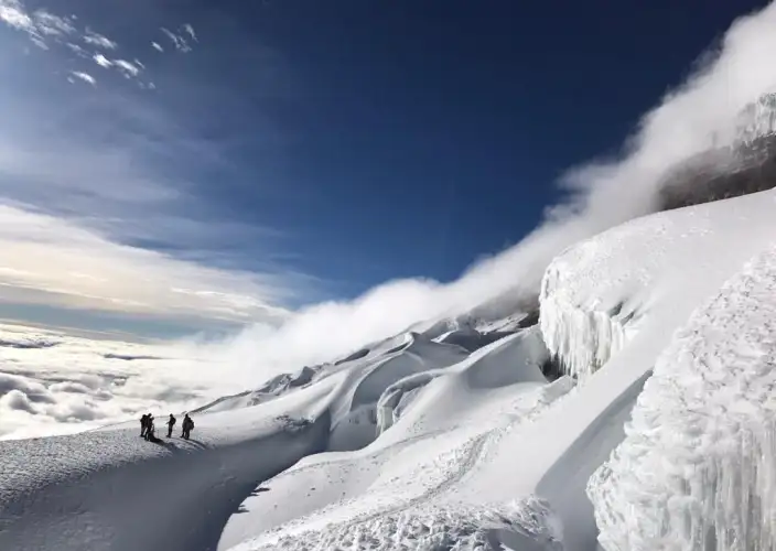 Cotopaxi Lama Express - Descente du Cotopaxi - Photo of the day