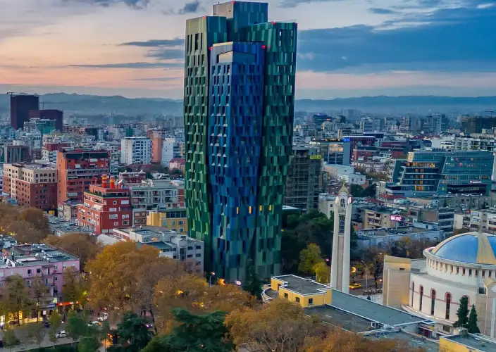 Out of This World, 13 Days in Alien Places - Welcome to Tirana - Photo of the day