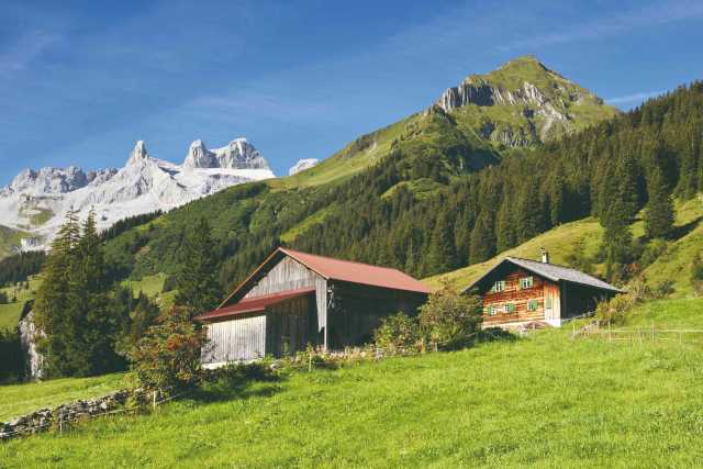 Bregenzerwald, snowshoeing and fitness in western Austria