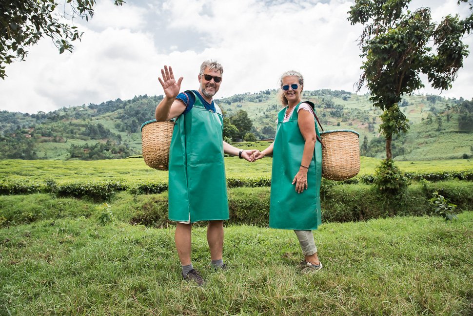 8-tägiger Congo-Nile-Trail - 2. Tag auf dem Congo Nile Trail, dann weiter nach Musanze über die Pfunda-Teefabrik - Tagesfoto