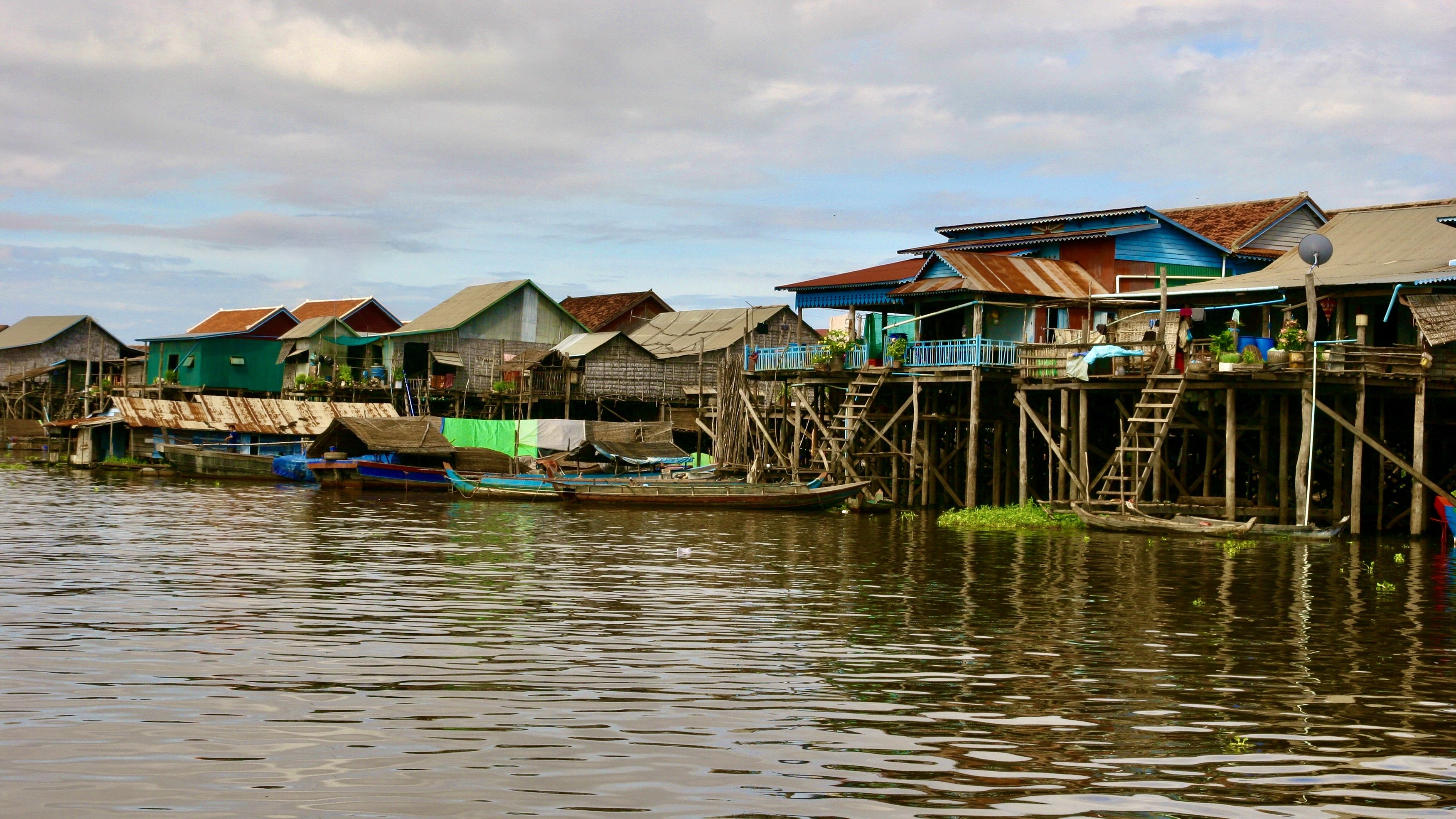 De rondreis rond het Tonlé Sap-meer - Kompong Thom en drijvende dorpen. Landelijk leven, pagodes en tempels - Foto van de dag