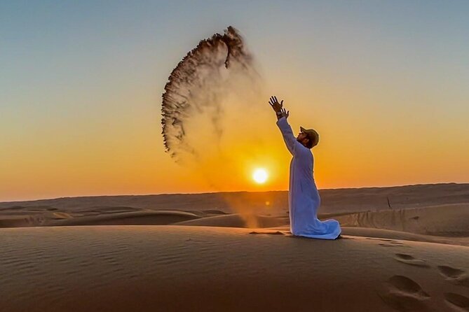 7 giorni di esplorazione dalle dune di sabbia di Wahiba alle dune di zucchero di Khaluf in Oman - Esplora le dune di sabbia dorata del deserto di Wahiba - Foto del giorno