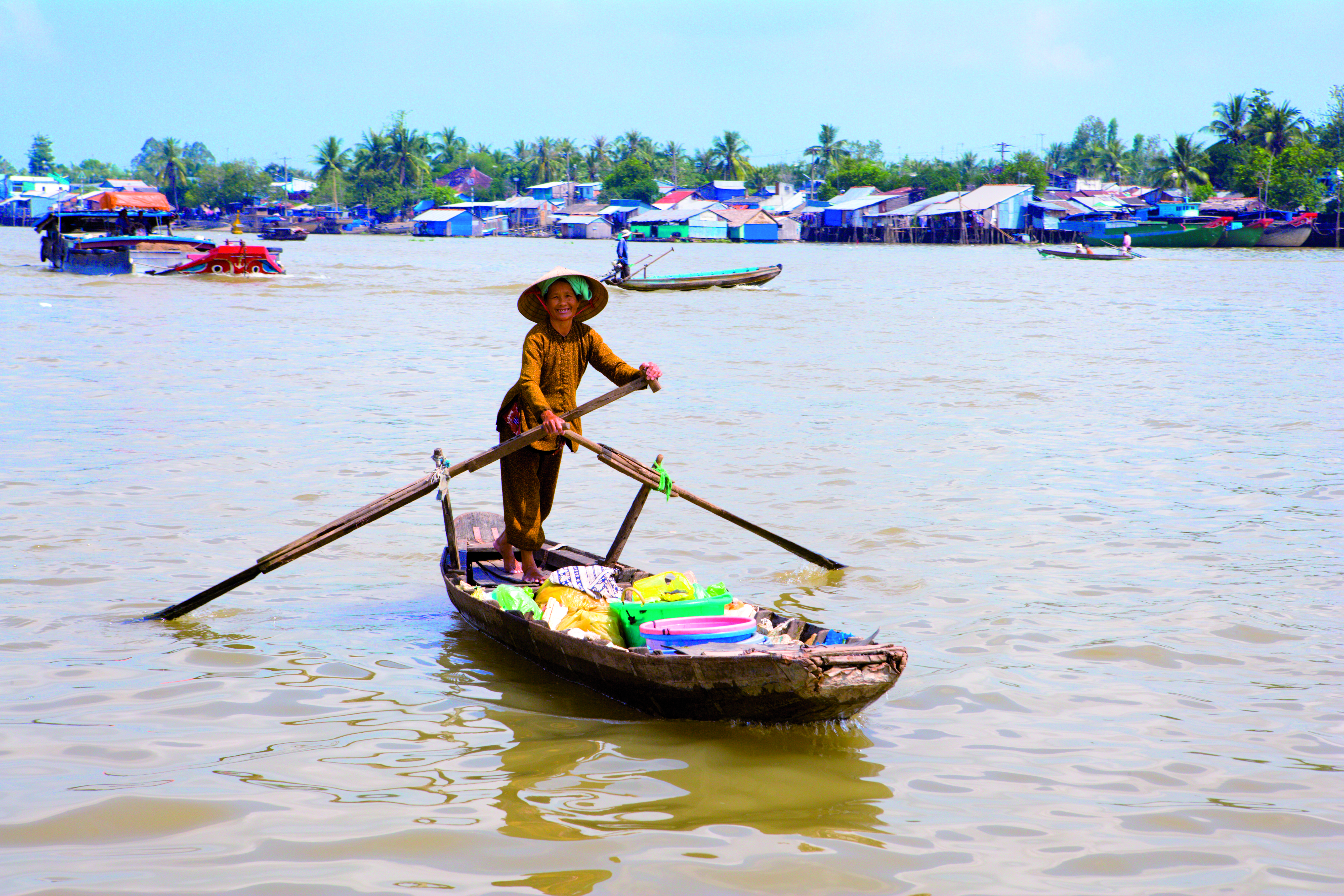 Grande traversée du nord au sud et séjour balnéaire sur l'île de Phu Quoc. 20 j et 19 n. - Can Tho - Marché flottant - Rach Gia - Phu Quoc - Can Tho - Marché flottant - Rach Gia - Phu Quoc