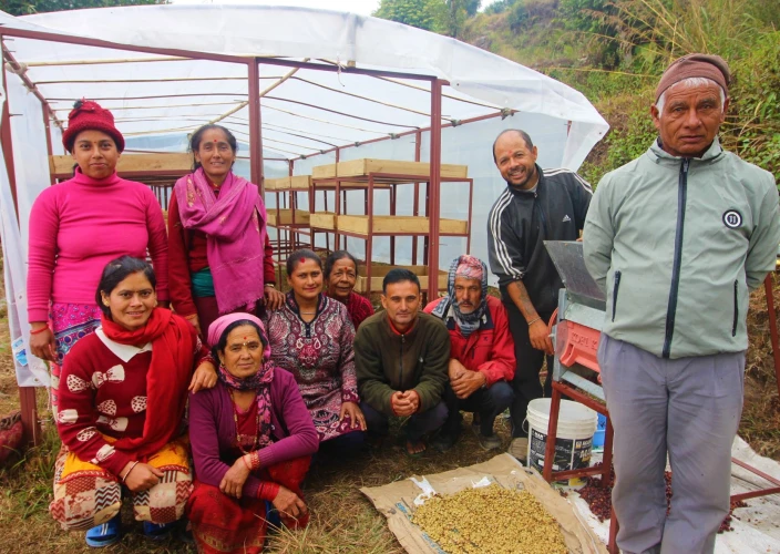 Faces of Nepal - Sharing Seed: Community-Driven Agriculture Project - Lunch