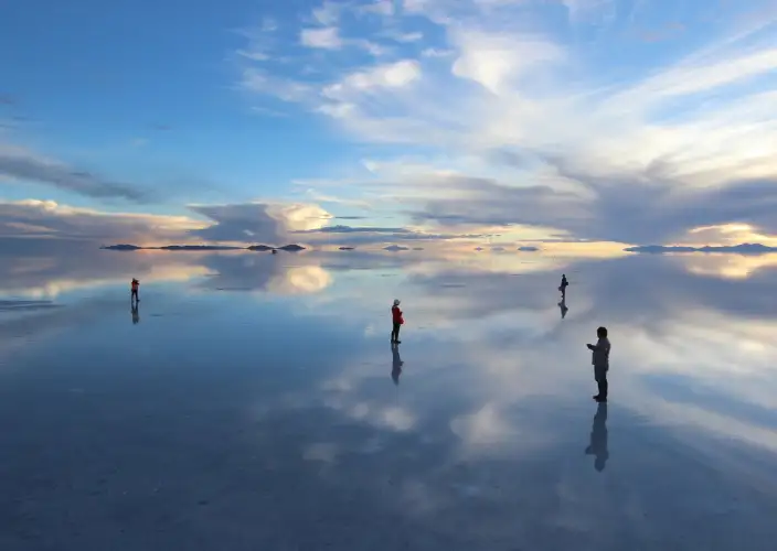Trekking in de Condoriri-groep (Cordillera Real, Bolivia) en de Uyuni-zoutvlaktes (ATC 15) - La Paz - Uyuni-zoutvlakte (Droog seizoen: april-november) - Foto van de dag