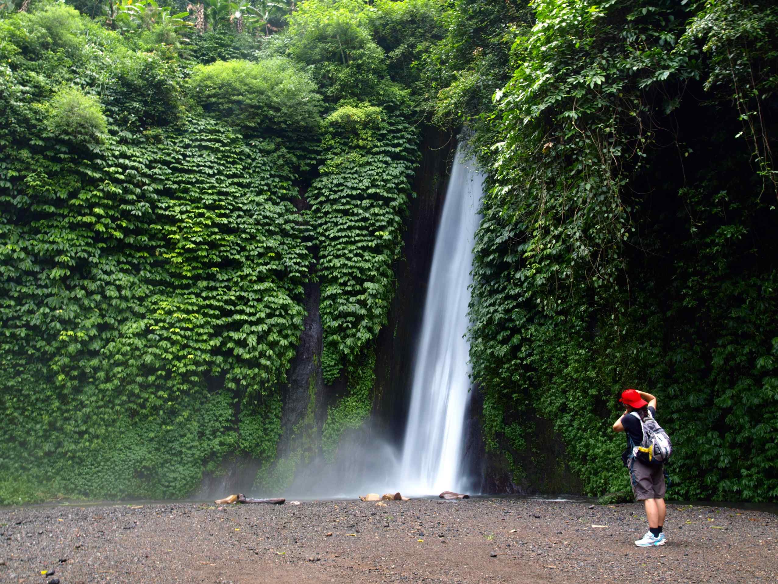 BALI, FLORES EN SUMATRA: DE GROTE REIS - Oversteek van de jungle - Natuurlijke watervallen - Traversée de la jungle- Cascades naturelles