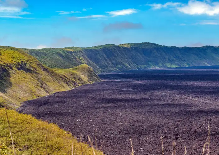 Galápagos von Insel zu Insel - Insel Isabela - Aufstieg zum Vulkan Sierra Negra, Tintoreras-Inseln - Tagesfoto