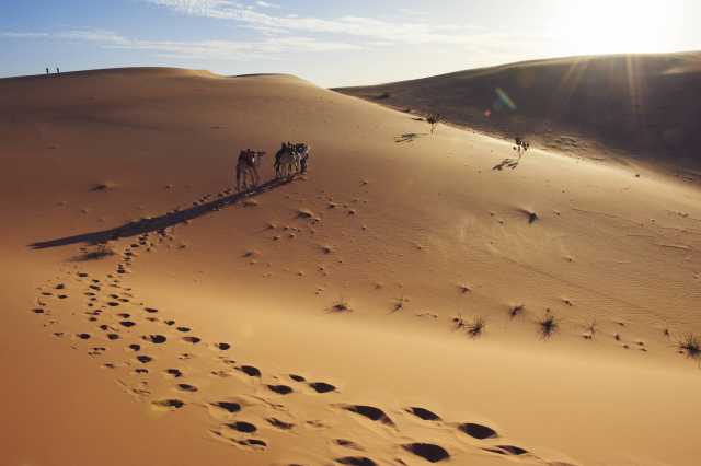 From Ouadane to Chinguetti, caravan cities