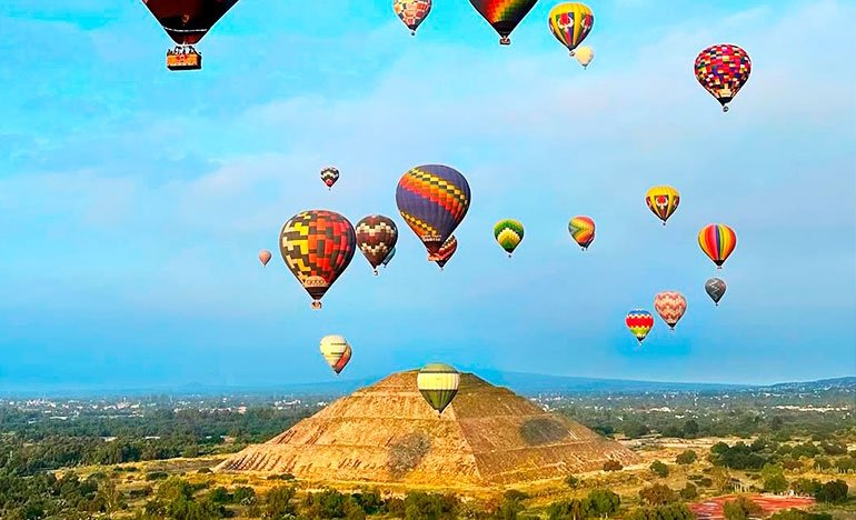 Tesoros de México : de la efervescente Ciudad de México aux merveilles de Puebla - Las pirámides de Teotihuacán y la ruta hacia Puebla - Photo du jour
