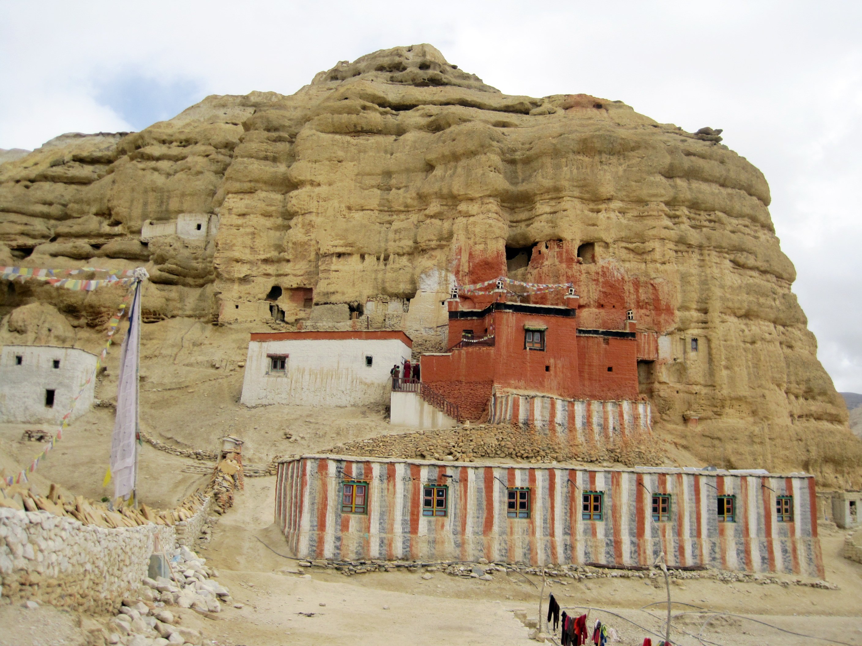 Trek in the Upper Mustang - Tangy - Chhuksang (8 hours of walking) - Tangy - Chhuksang (8 heures de marche)