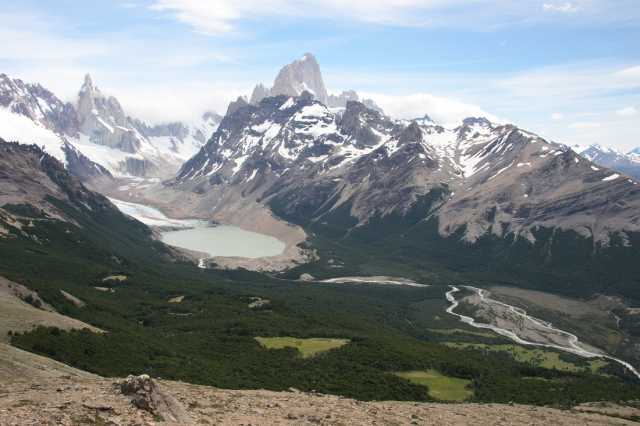 Natuurwandeling in Chileens en Argentijns Patagonië.