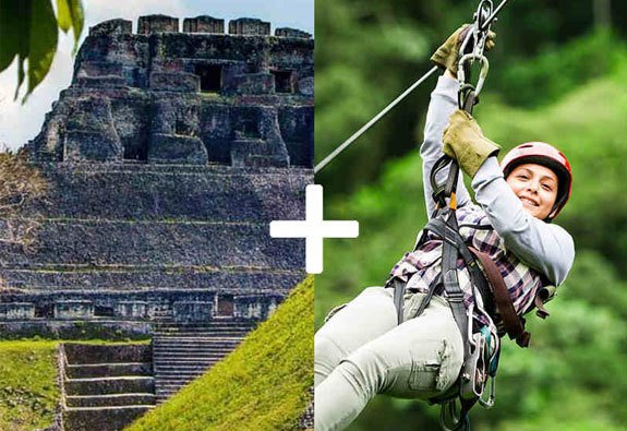 Entdecken Sie Belize: Tropische Strände & Wilde Natur - Xunantunich & Zipline-Tour - Tagesfoto