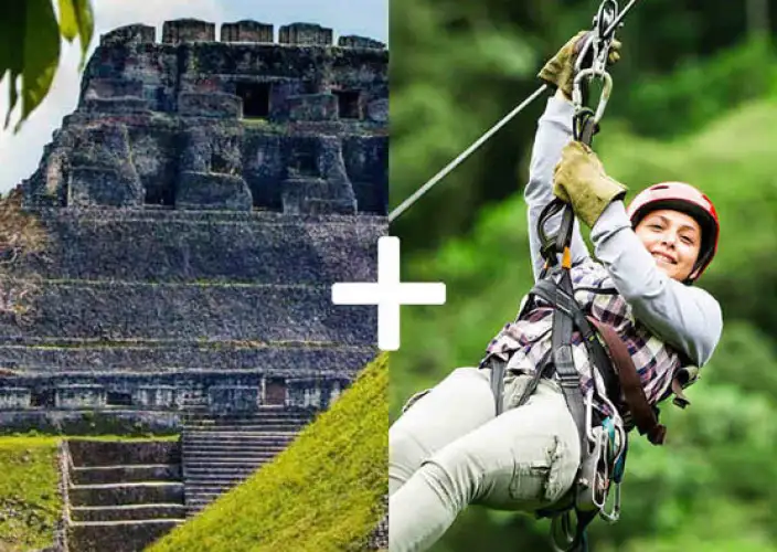 Entdecken Sie Belize: Tropische Strände & Wilde Natur - Xunantunich & Zipline-Tour - Foto del día