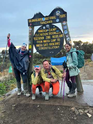 6-day Machame Route trek