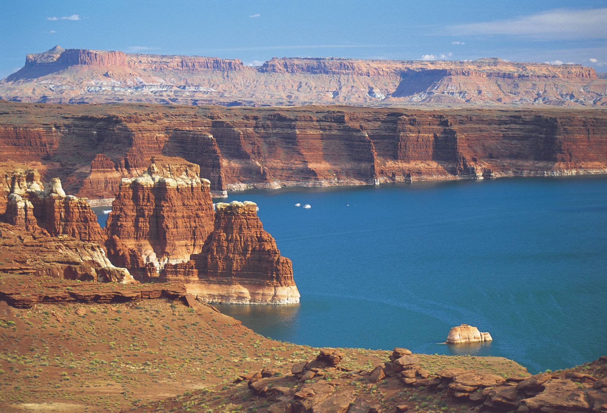 Wandelen in de nationale parken van het Amerikaanse Westen - Lake Powell en Antelope Canyon - Lake Powell et Antilope Canyon
