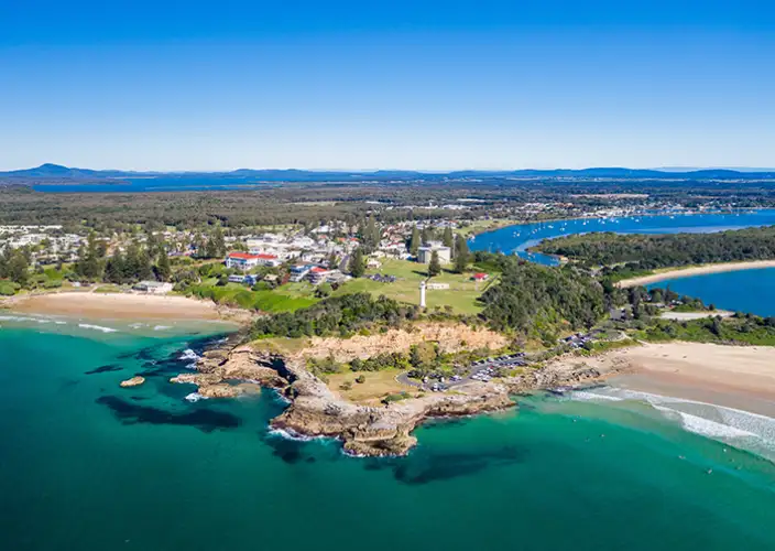 Wohnmobilvermietung - Sydney nach Brisbane - Red Rock nach Yamba - Tagesfoto