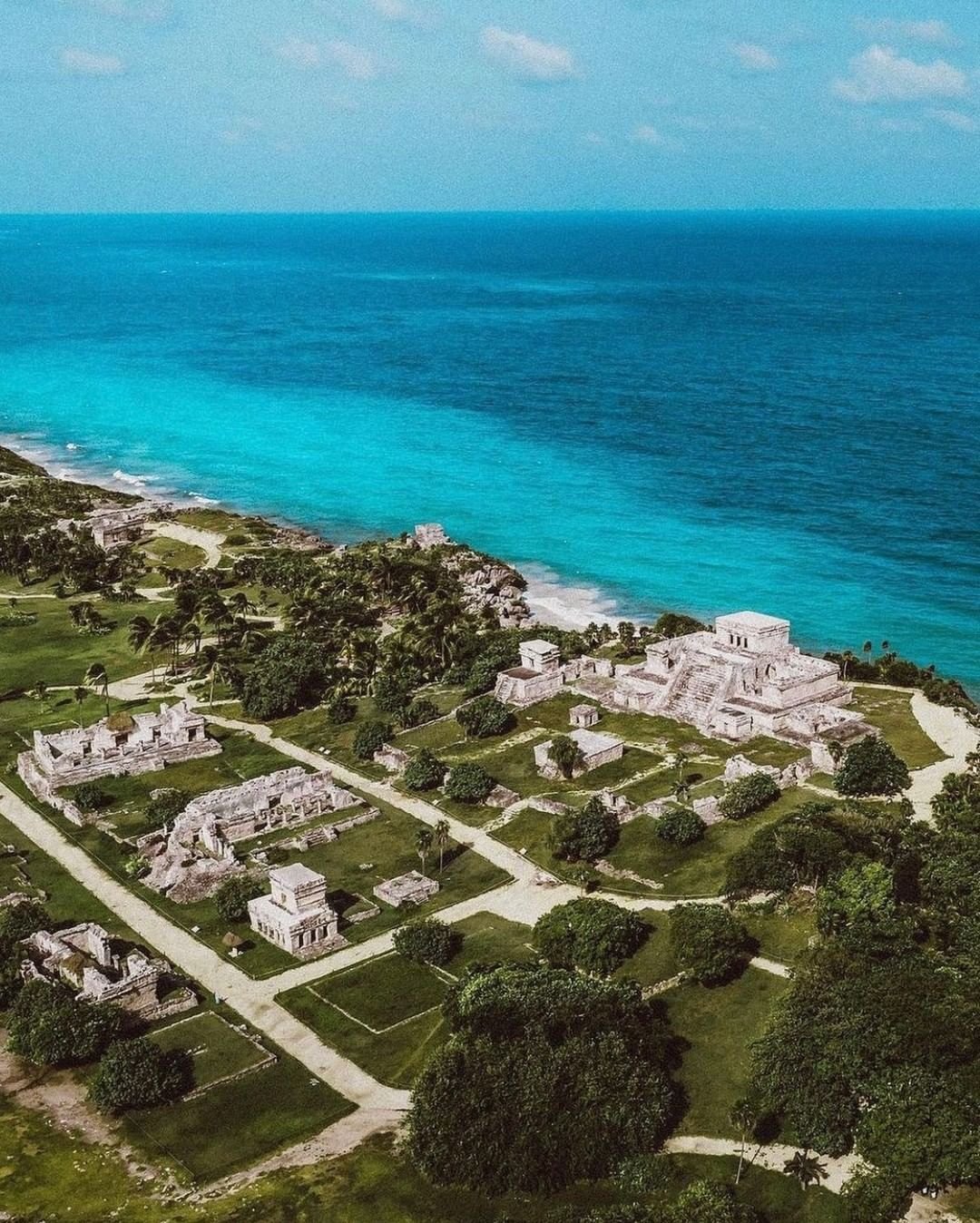 O circuito de Yucatán ☀️ - Rumo a Tulum, cidade maia de frente para o mar - Foto do dia