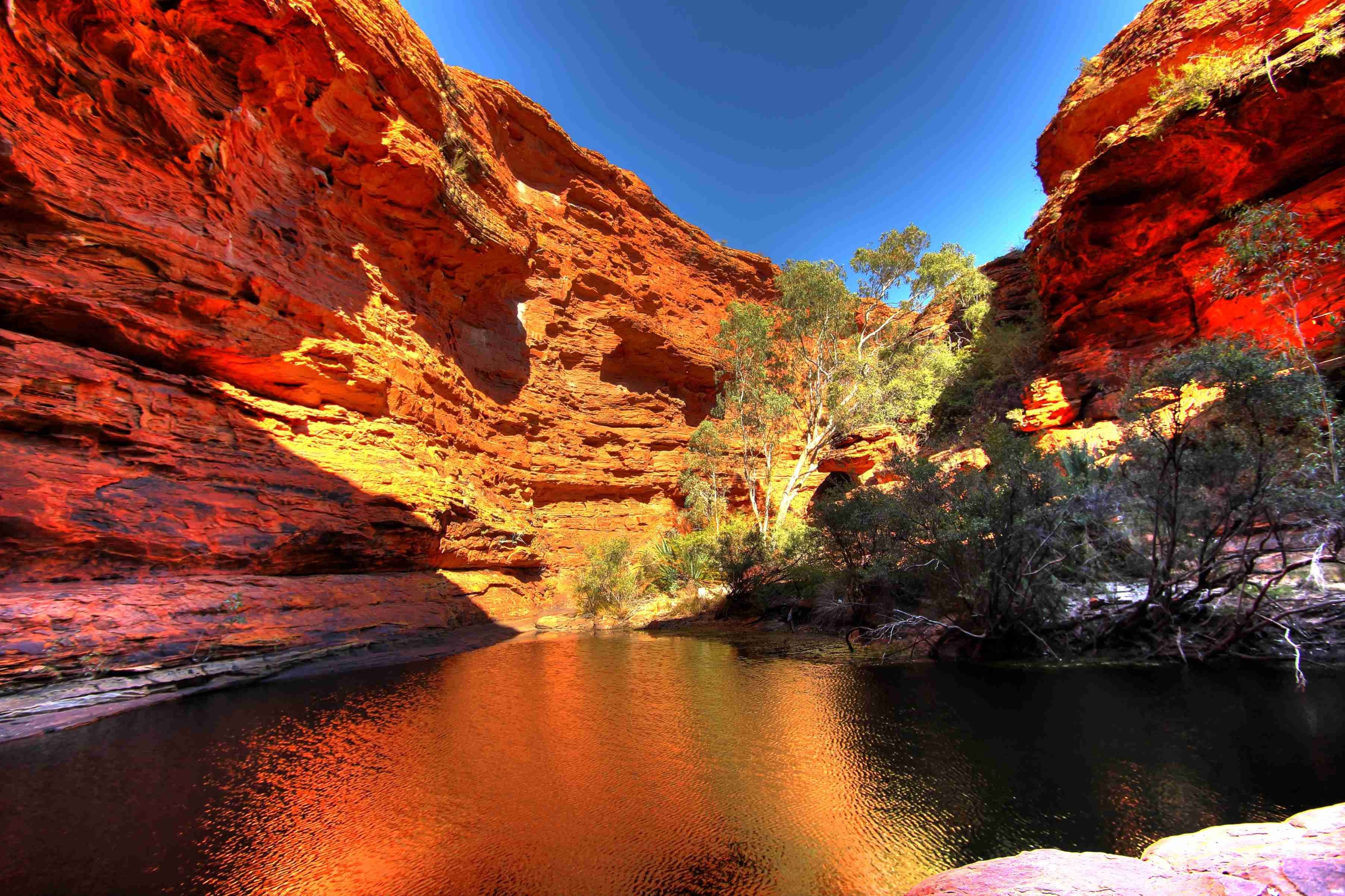 Incontournables d'Australie - Kings Canyon - Ayers Rock - Kings Canyon - Ayers Rock