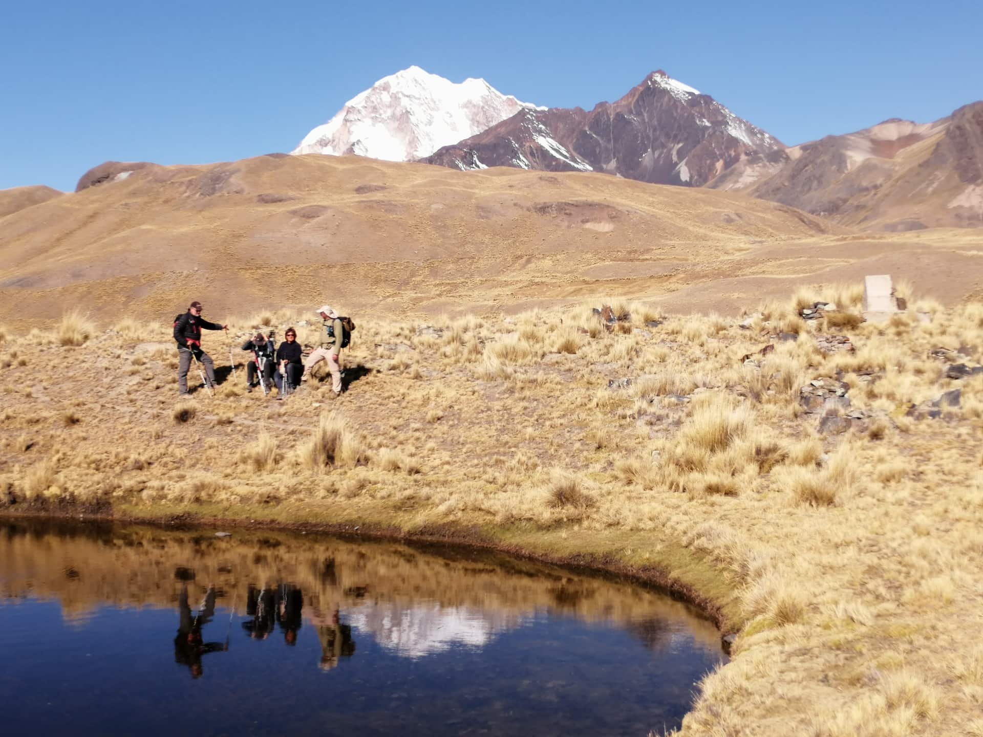 Trekking in de Condoriri-groep (Cordillera Real, Bolivia) en de Uyuni-zoutvlaktes (ATC 15) - La Paz - Kothia - Foto van de dag