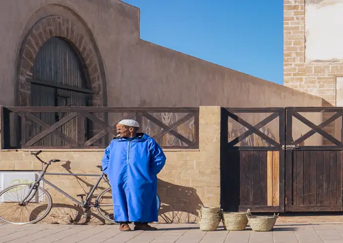 From red to blue - Essaouira - Photo of the day
