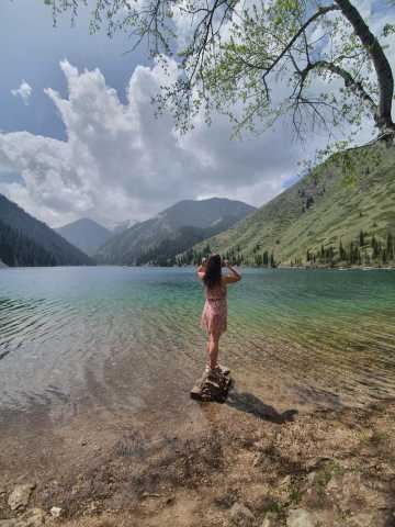 Kazakhstan and Kyrgyzstan combined