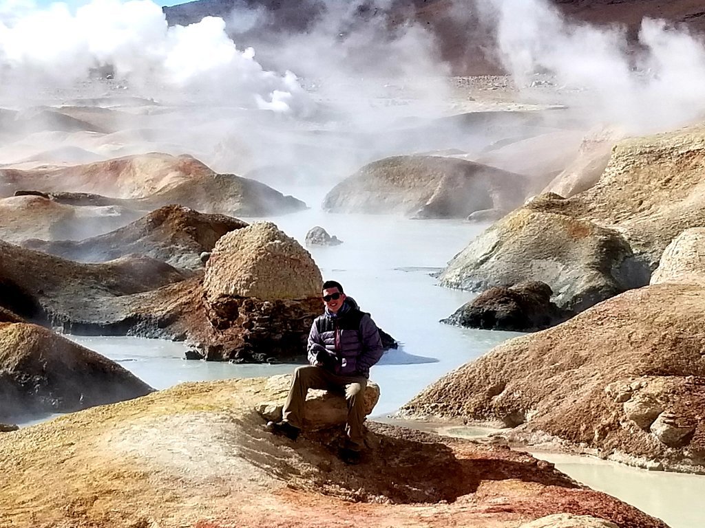 Uyuni, Salzpfannen, Vulkane,
Lagunen und Flamingos - Salzebenen - Altiplano-Lagunen - Tagesfoto