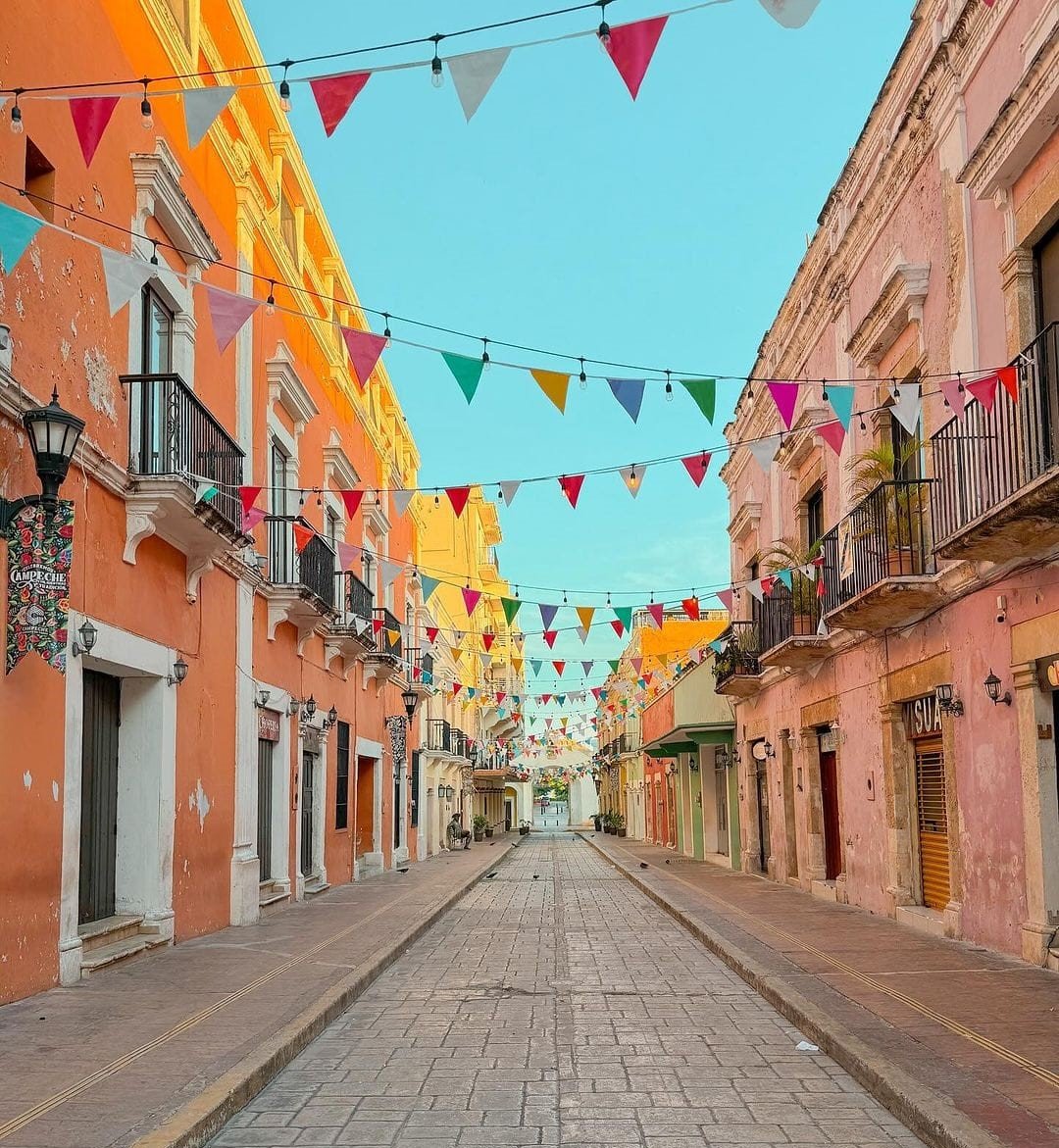 O circuito de Yucatán ☀️ - Encontro com os golfinhos & a cidade de Campeche - Foto do dia