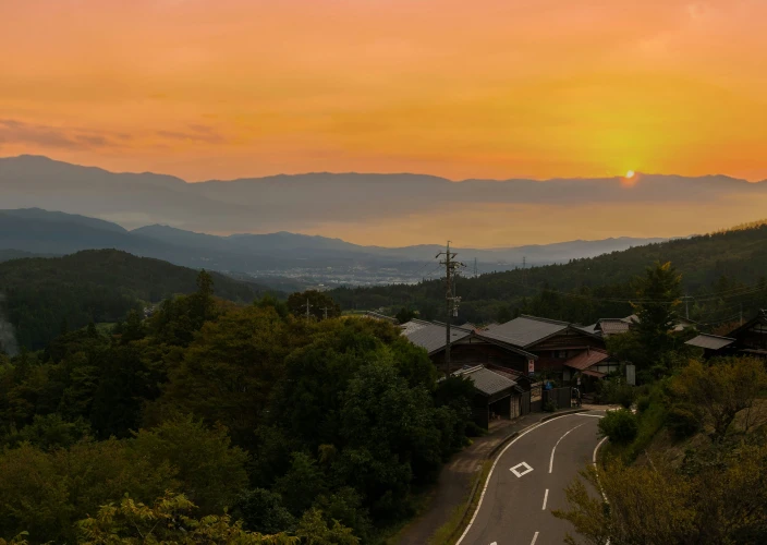 Japan under the cherry blossoms - Nakasendo - Photo of the day
