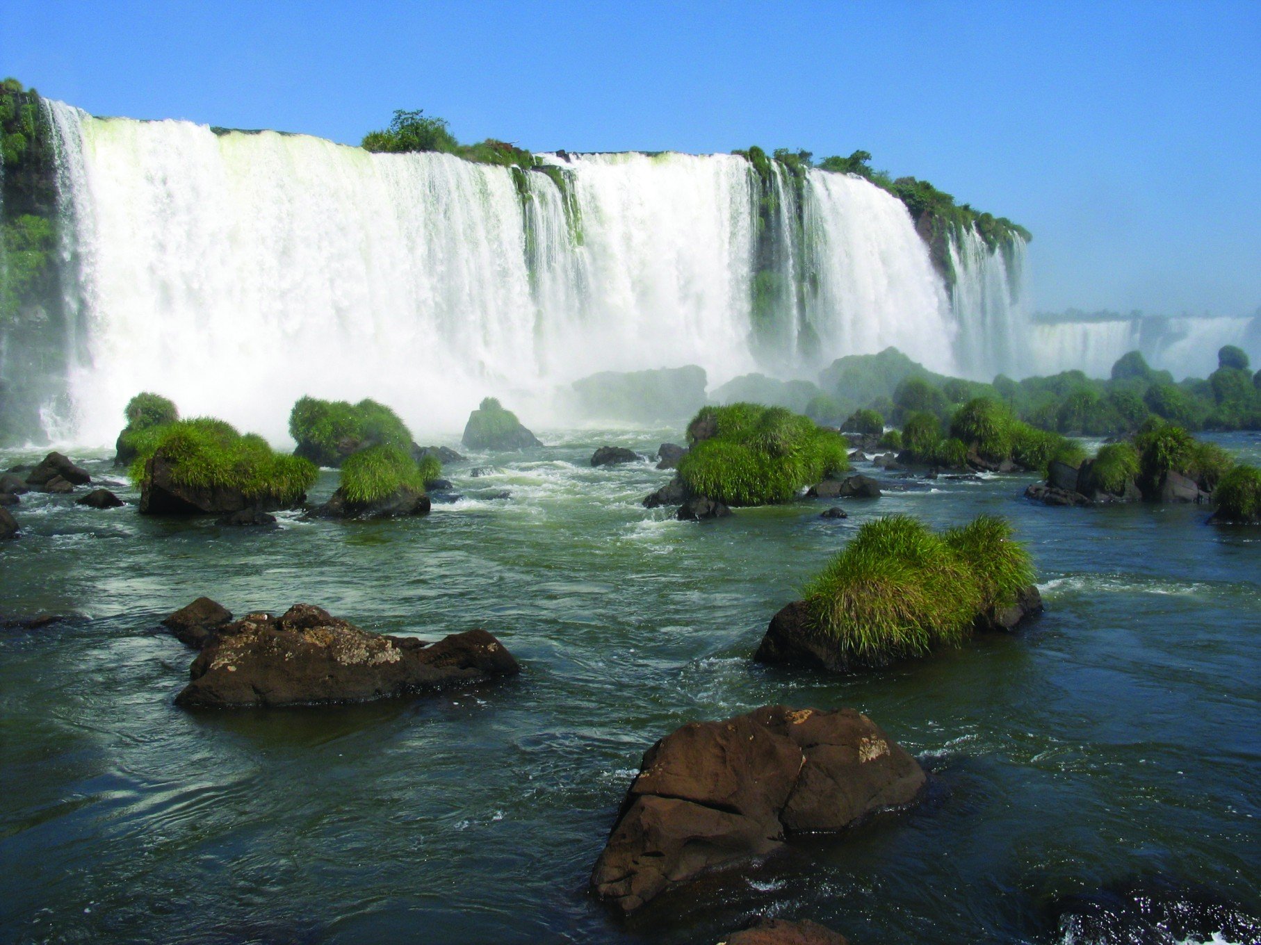 Brasil Naturaleza - Cataratas del Iguazú, lado brasileño - Chutes d'Iguaçu côté brésilien