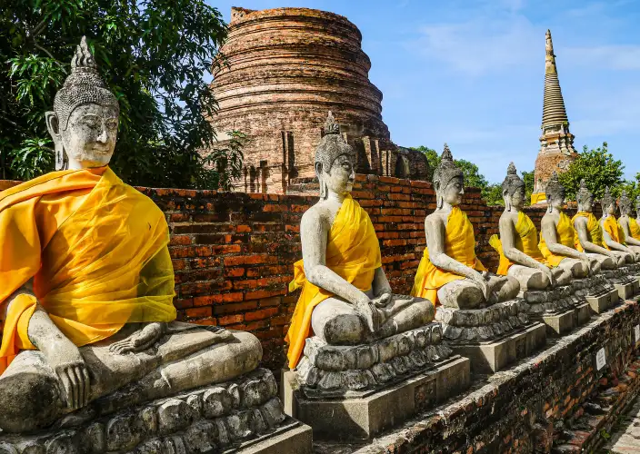 Essentiële hoogtepunten van Thailand: Bangkok, Chiang Rai en Chiang Mai - AYUTTHAYA – CHIANG MAI. Bezoek aan de tempels van Ayutthaya en vlucht naar Chiang Mai - Foto van de dag