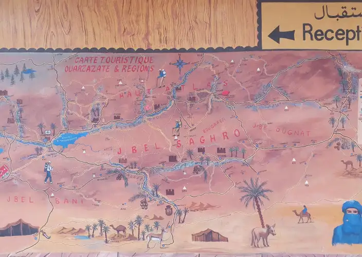 Yoga & randonnée dans la douceur des dunes - Arrivée à Ouarzazate. - Photo du jour