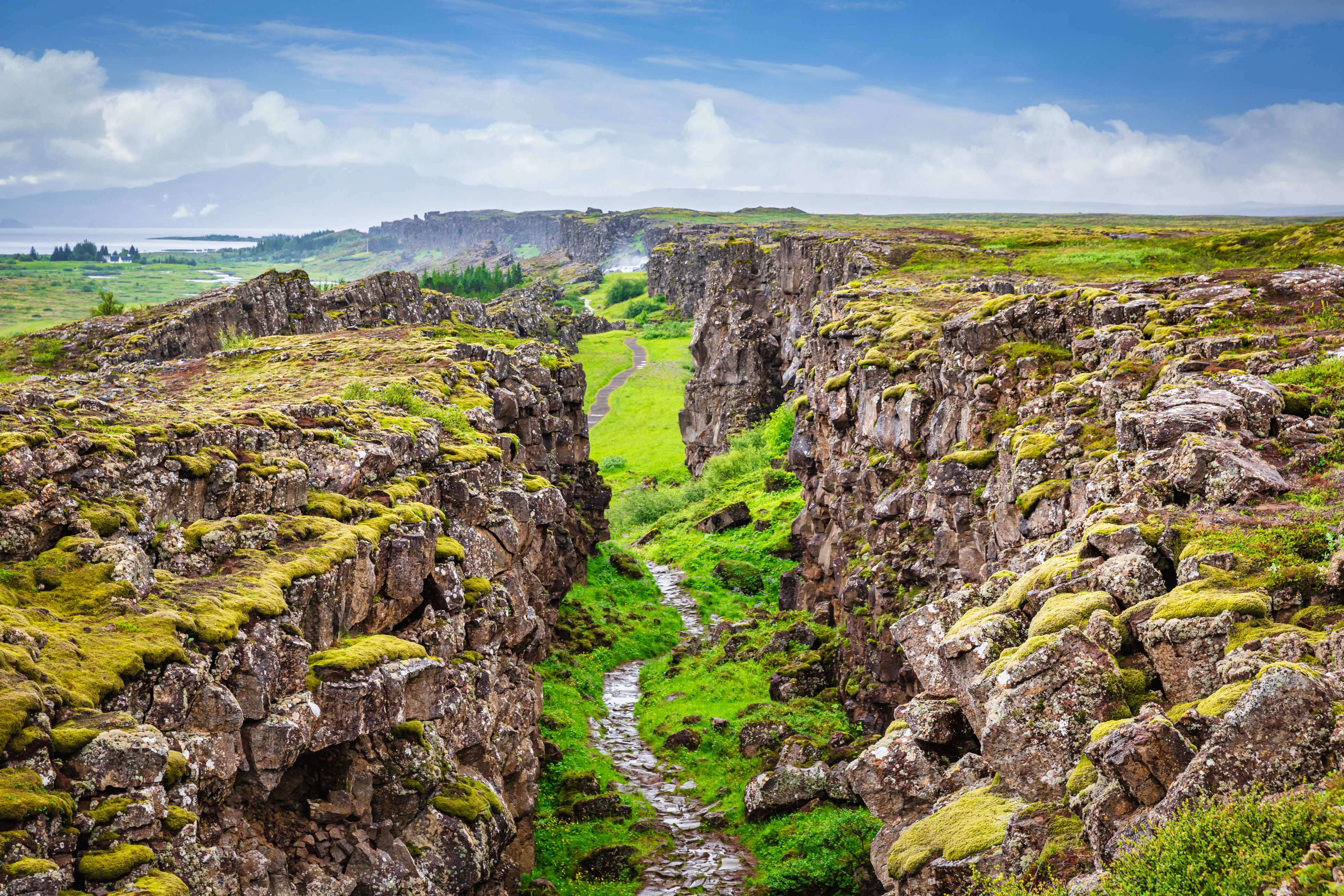 Golden Circle, Lagoa Secreta e Tour pela Fazenda de Tomates Friðheimar - Parque Nacional Þingvellir - Foto van de dag