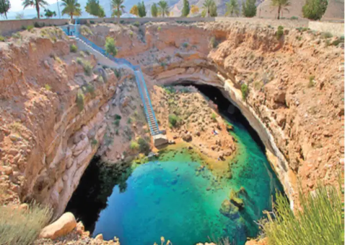 Fuga in Oman - Avventura tra le maestose montagne, il deserto e il mare dell'Oman - Bimmah Sinkhole - Wadi Arybeen - Muscat - Foto del giorno